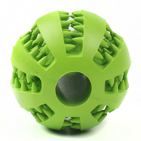 Pet Sof Pet Dog Toys Toy Funny Interactive Elasticity Ball Dog Chew Toy For Dog Tooth Clean Ball Of Food Extra-tough Rubber Ball