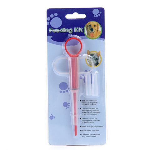 SUPREPET 1PC Pet Dog Cat Puppy Pills Dispenser Feeding Kit Given Medicine Control Rods Home Universal Pet Medicine Feeder