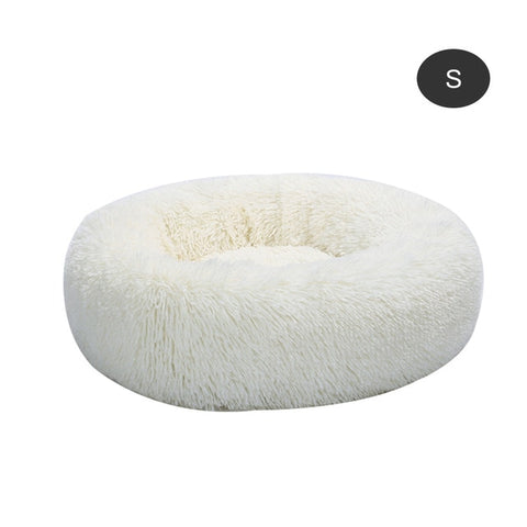 Soft Warm Round Pet Bed Comfortable Pet Nest Dog Cat Washable Kennel Easy To Clean Pet Supplies Warm House For Pet