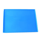 Waterproof Pet Mat For Dog Cat Solid Color Silicone Pet Food Pad Pet Bowl Drinking Mat Dog Feeding Placemat Easy Washing