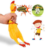 Screaming Chicken Squeeze Sound Toy Pets Dog Toys Product Shrilling Decompression Tool Squeak Vent chicken