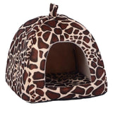 Soft Strawberry Pet Dog Cat House Kennel Tent Fashion Puppy Winter Warm Bed House Cave Nest For Dog Cat Pet Products