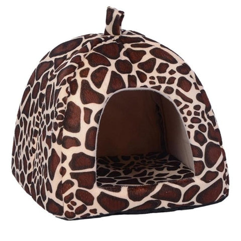 Soft Strawberry Pet Dog Cat House Kennel Tent Fashion Puppy Winter Warm Bed House Cave Nest For Dog Cat Pet Products