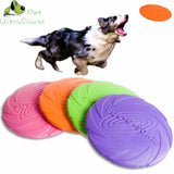 1 Pc Interactive Dog Chew Toys Resistance Bite Soft Rubber Puppy Pet Toy for Dogs Pet Training Products Dog Frisbie Flying Discs