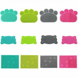 2019 Hot Sale 1pcs  Pet Dog Puppy Cat Feeding Mat Pad Cute PVC Bed Dish Bowl Food Feed Placement