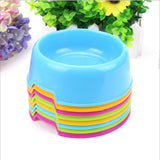 Safety Cute Multi-Purpose Candy Color Plastic Dog Bowls Feeding Water Food Puppy Feeder Cat Dog Bowls Pet Feeding Supplies